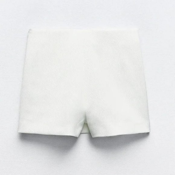 ZARA HIGH-WAISTED SKORT - Picture 1 of 5